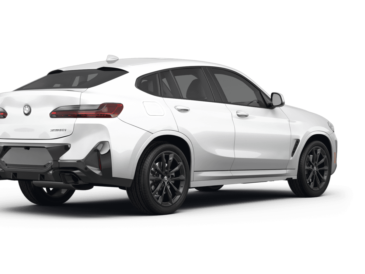 BMW X4 - Back view BMW X4 - Back view