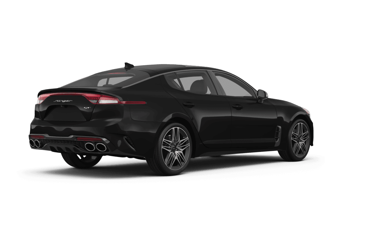 Kia Stinger - Back view Kia Stinger - Back view